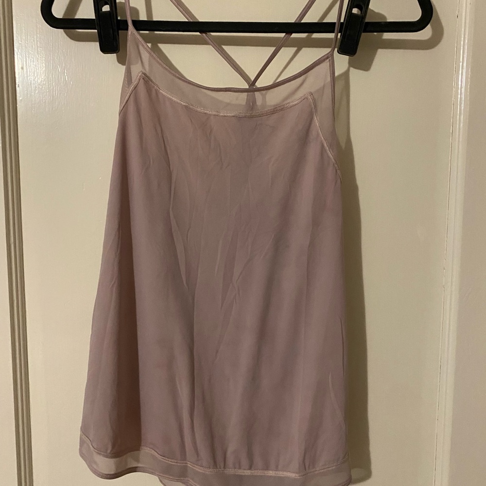 lululemon Ultra Lightweight Mesh Tank Top Size 4